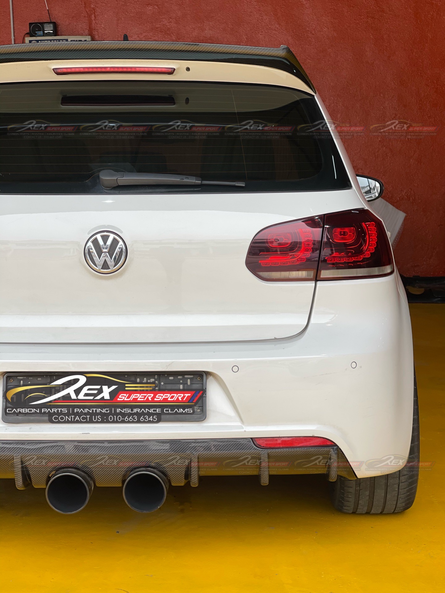 Golf MK6 R Rear Diffuser Reife | Rexsupersport - Specializes In ...