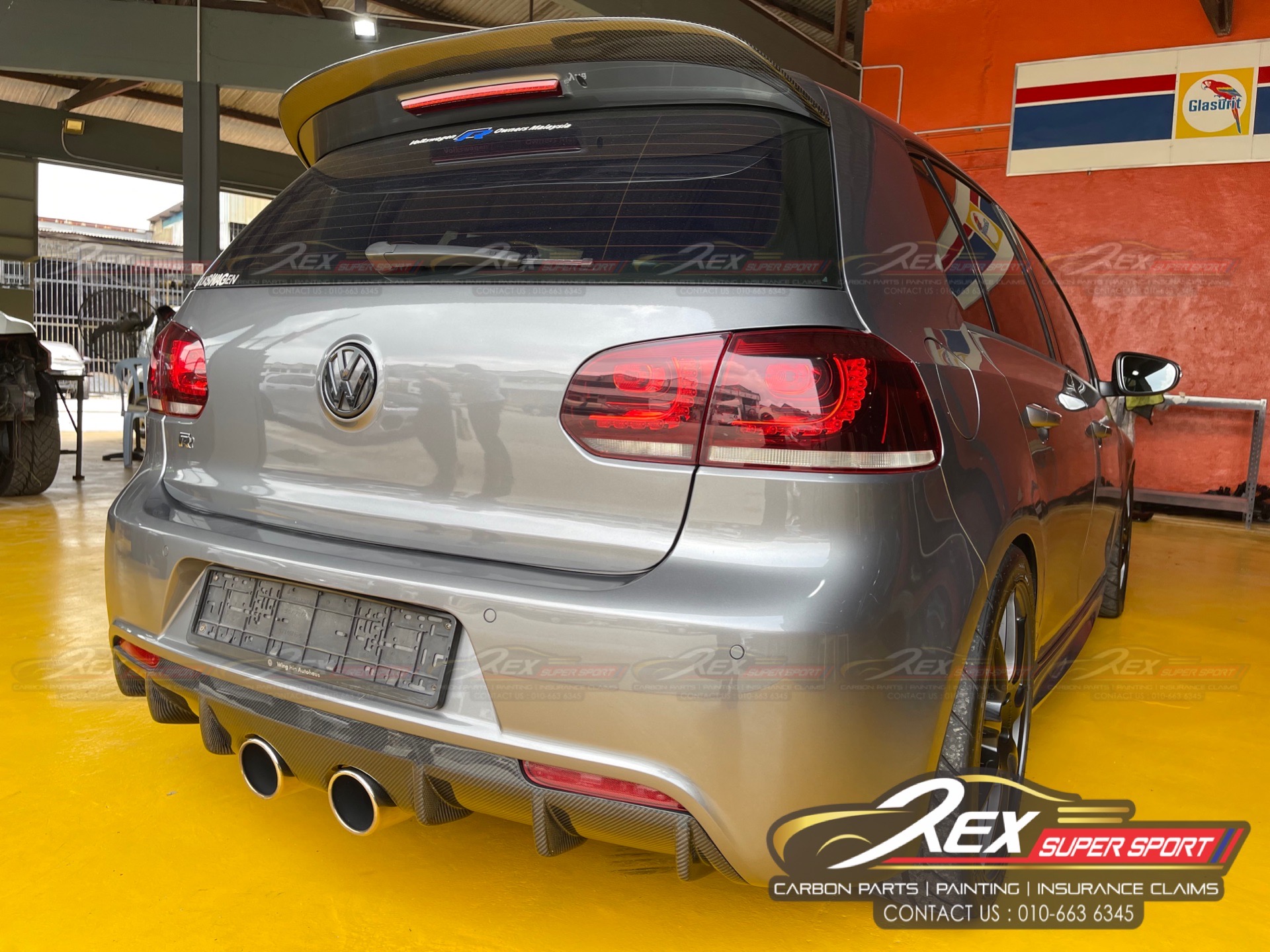 Golf MK6 R Rear Diffuser Reife | Rexsupersport - Specializes In ...