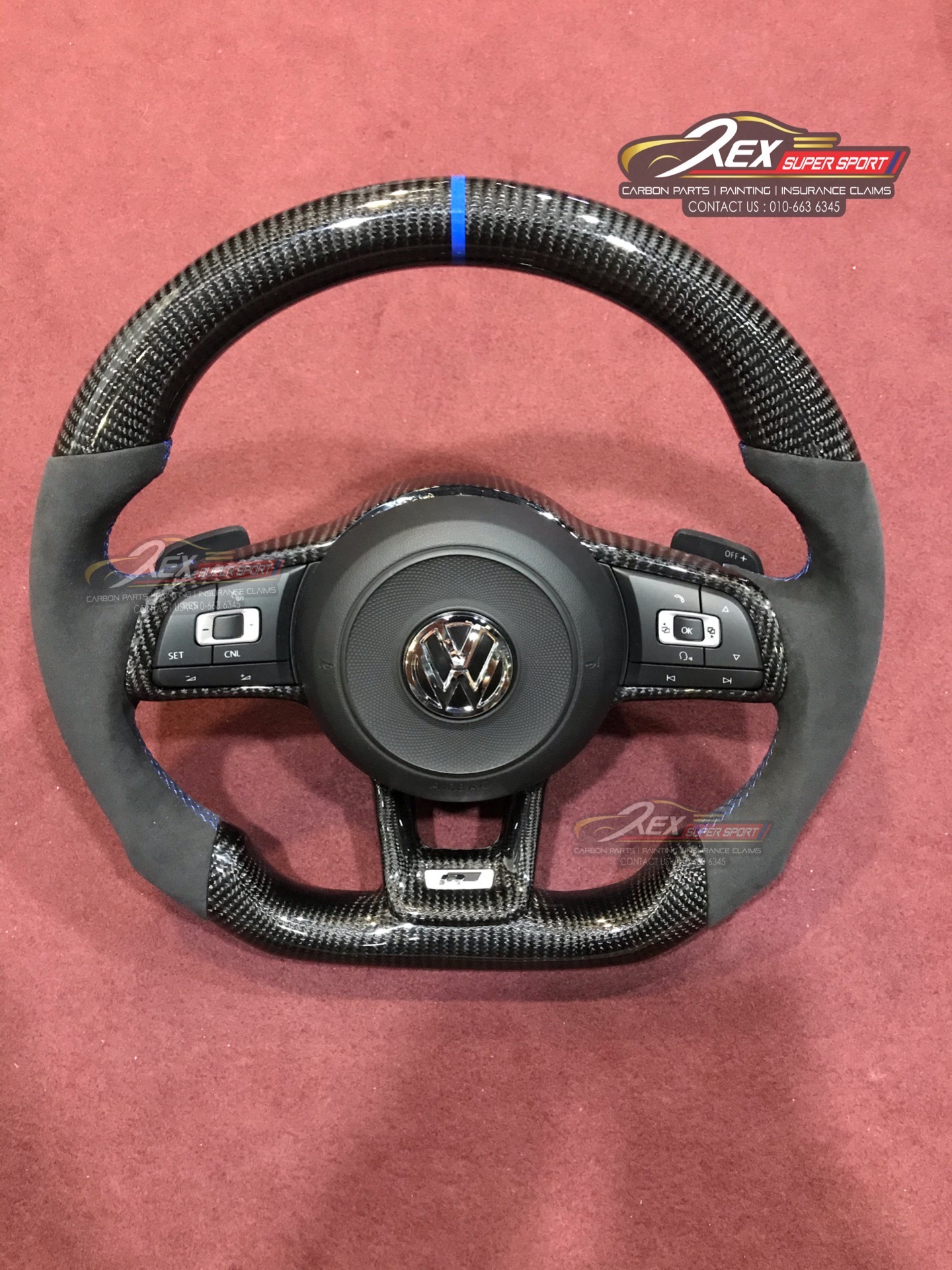 All Volkswagen Retrofit To Whole Set Mk7.5 GTI R Carbon Steering ...