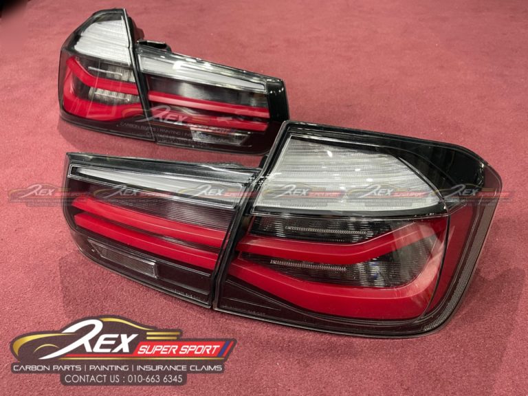 BMW F30 M3 MT LCI Facelift Smoke LED Dynamic Sequential Signal Rear Tail Lamp