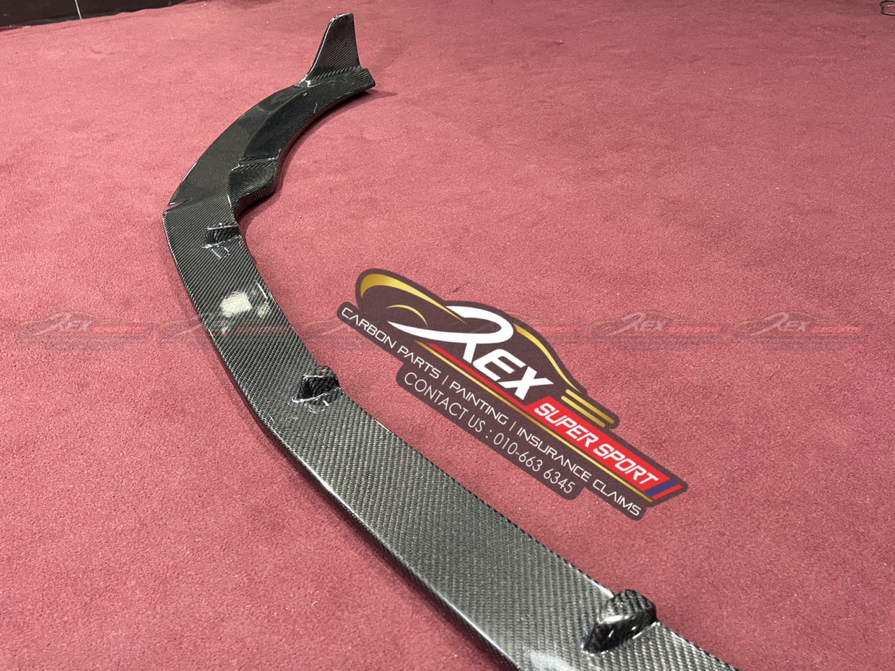 Facelift A-ClassW176 A180 A200 A250 A45 AMG Front Lip Flat Carbon ...