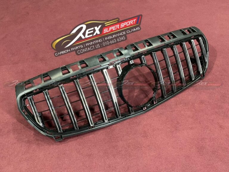 A-Class W176 A180 A200 A250 A45 AMG Front Grill GT Chrome Black