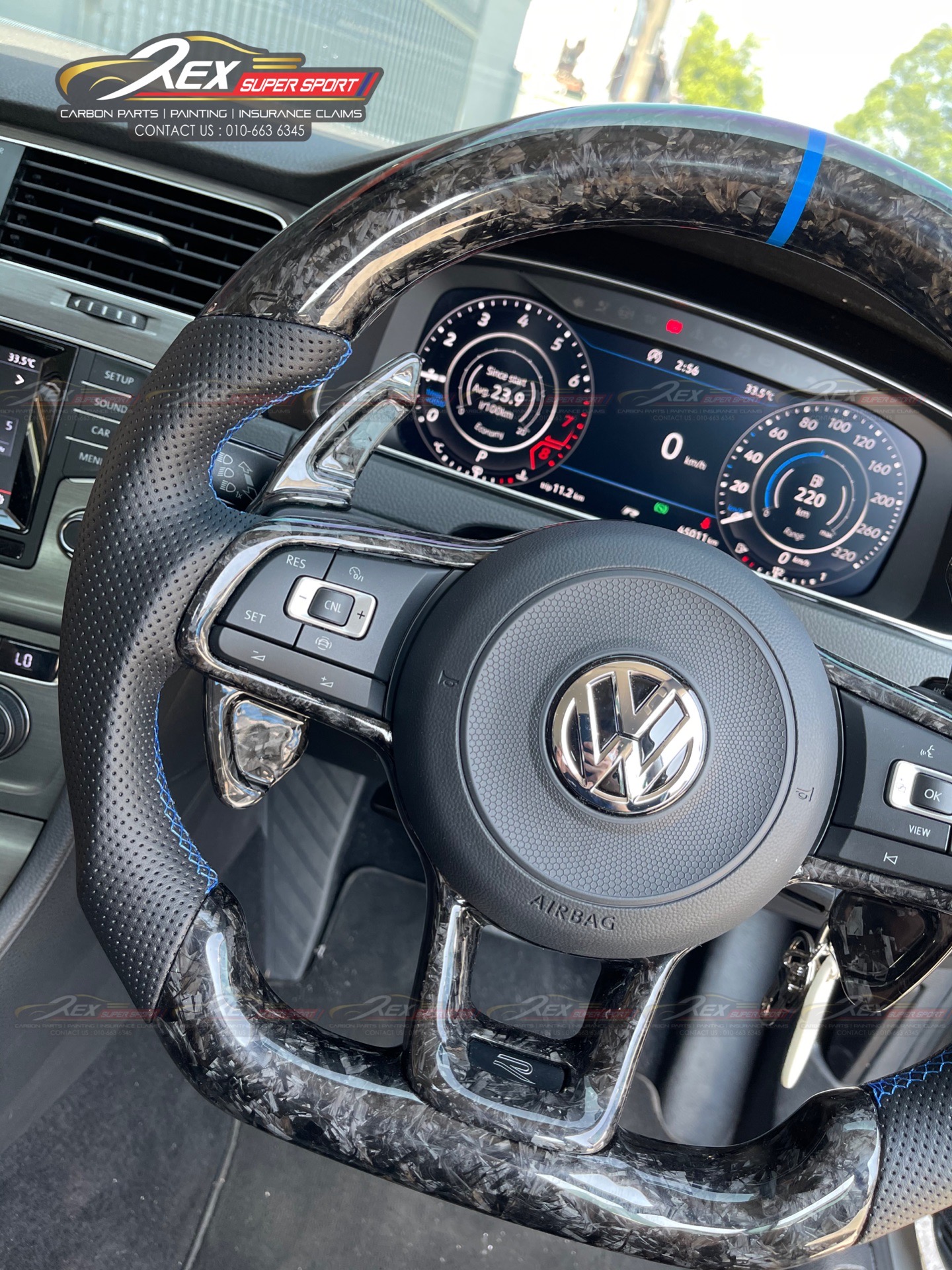 All Volkswagen Retrofit To Mk7.5 GTI R Carbon Steering