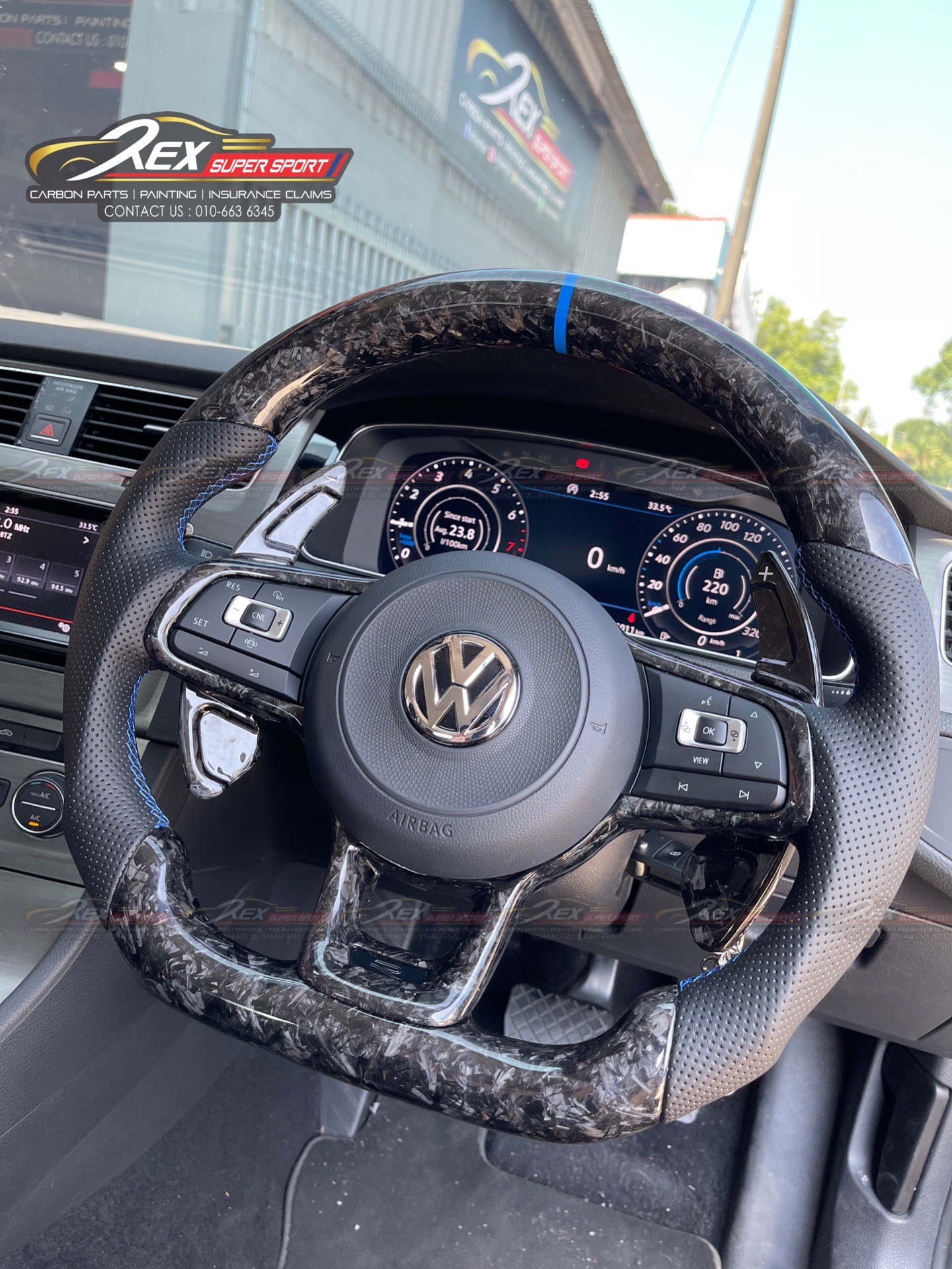 All Volkswagen Retrofit To Mk7.5 GTI R Carbon Steering