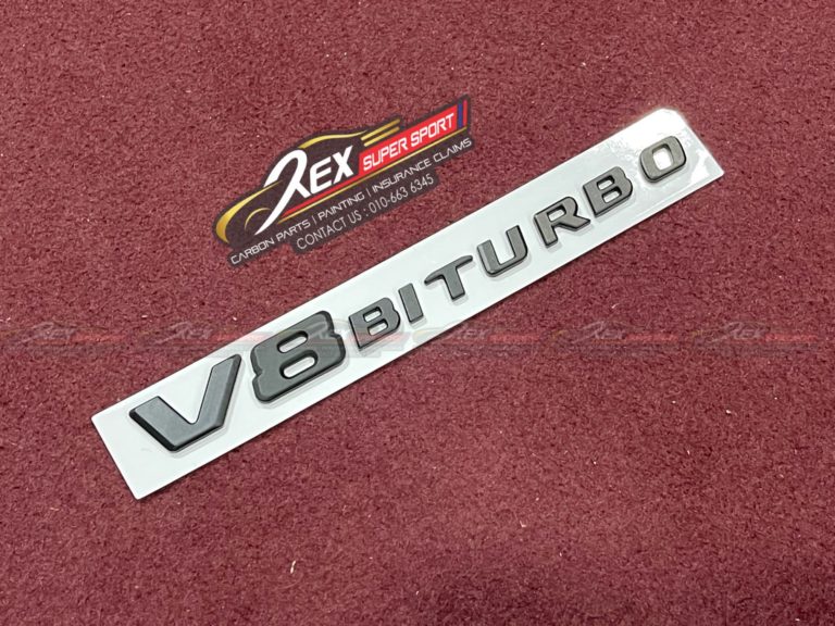 C-CLASS W205 C200 C250 C300 C43 C63 V8 Biturbo Emblem Fender Logo Badge