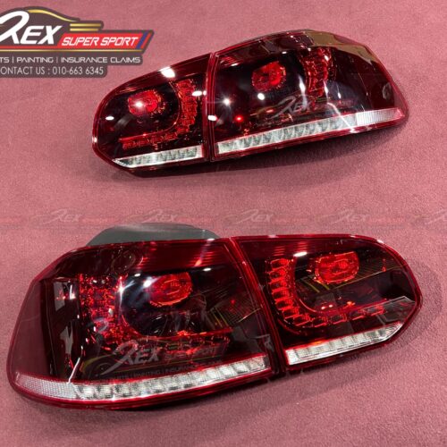 Golf Mk6 Rear R Lamp Led Dynamic Signal Red