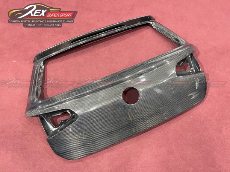 Golf Mk7 Mk7.5 TSI GTI R Rear Trunk Boot Bonnet Carbon