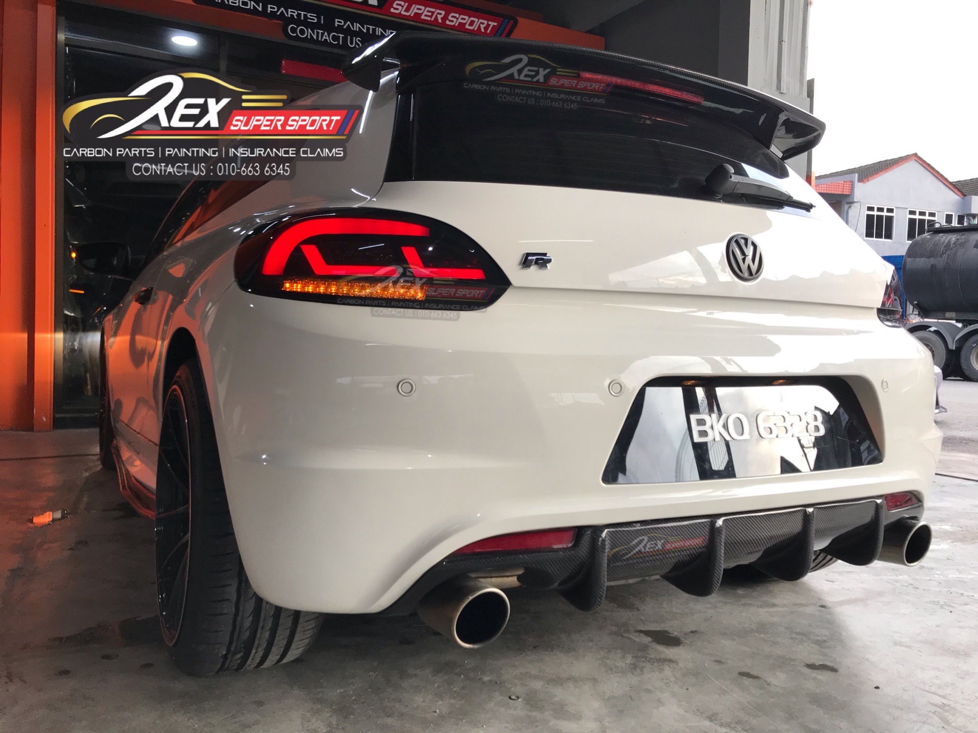 Scirocco Old R Bumper Rear Complete | Rexsupersport - Specializes In ...