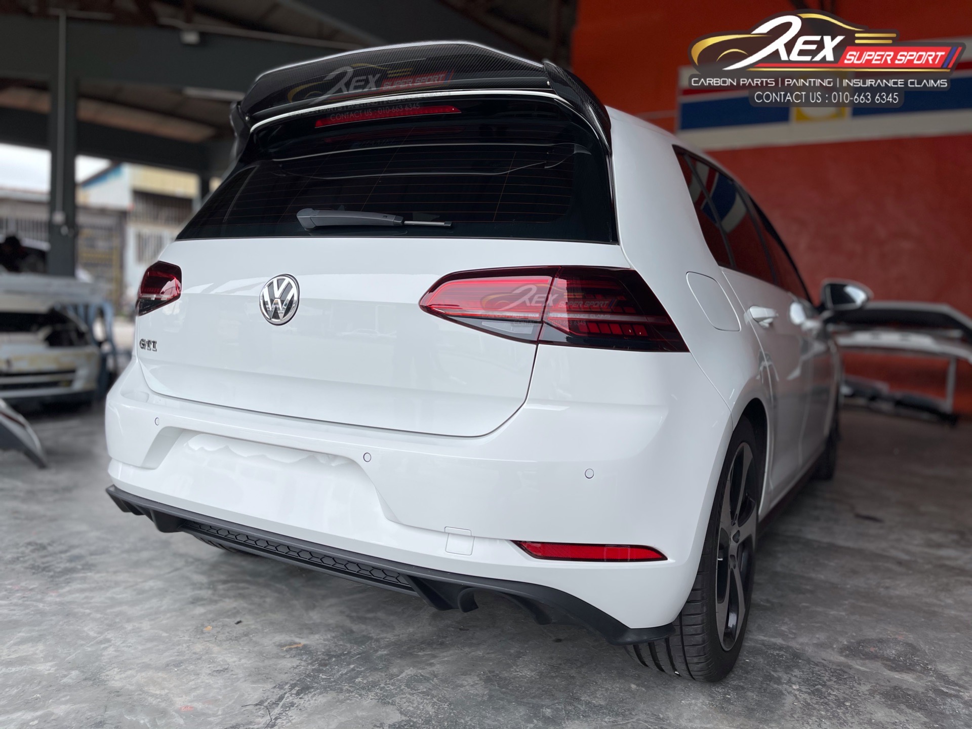 Golf MK7 Bumper Upgrade MK7.5 GTI Advance Rear | Rexsupersport ...