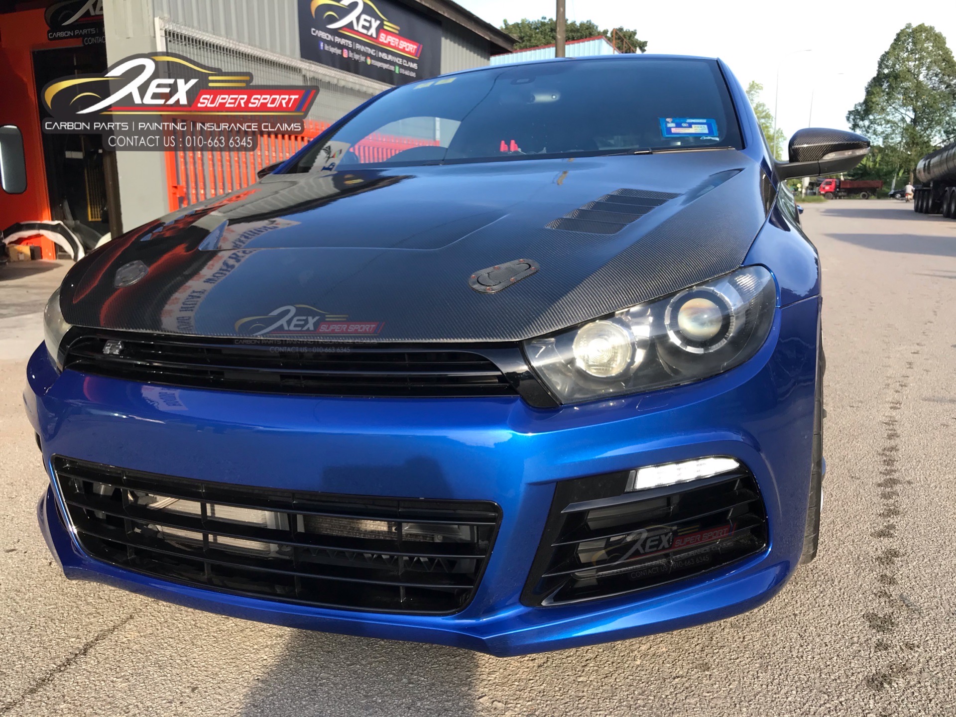 Scirocco Old R Bumper Front Complete | Rexsupersport - Specializes In ...