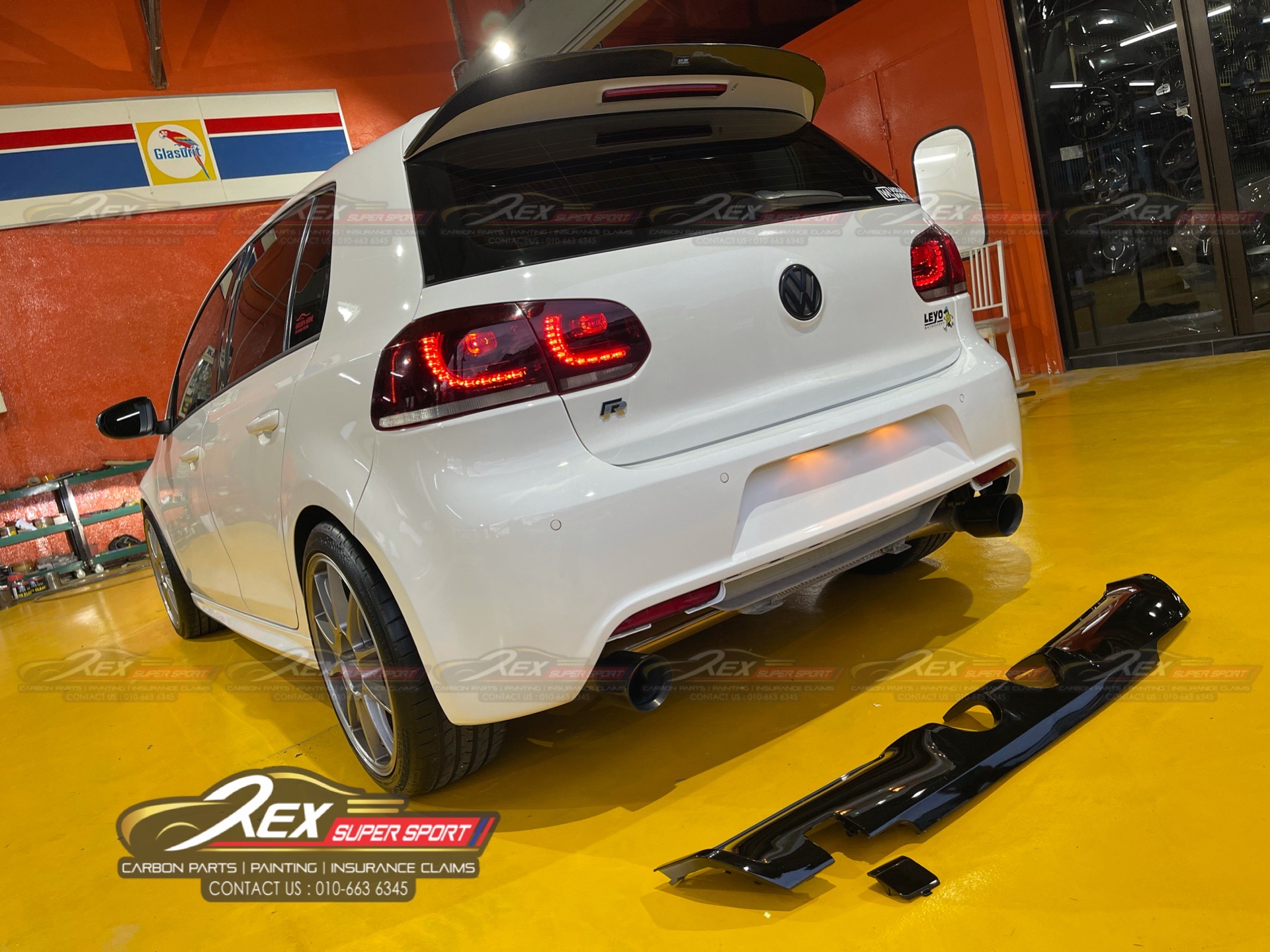 Golf Mk6 R Side Skirt OEM PP Material | Rexsupersport - Specializes In ...