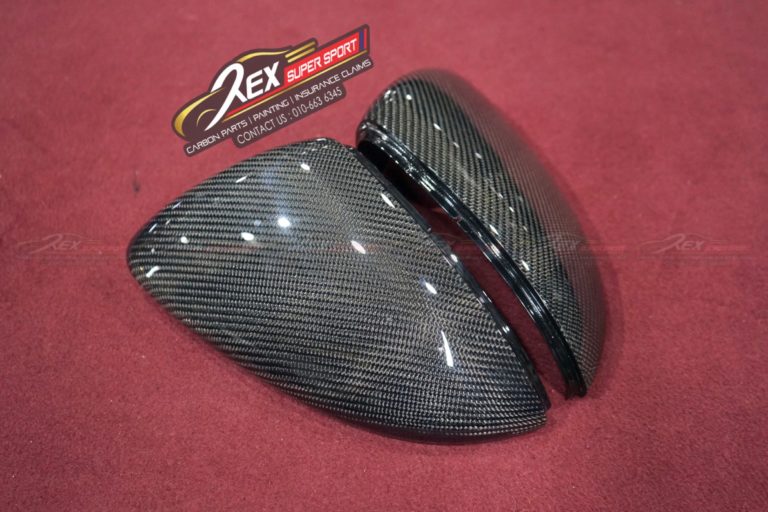 Golf MK7 / MK7.5 Side Mirror Cover Carbon