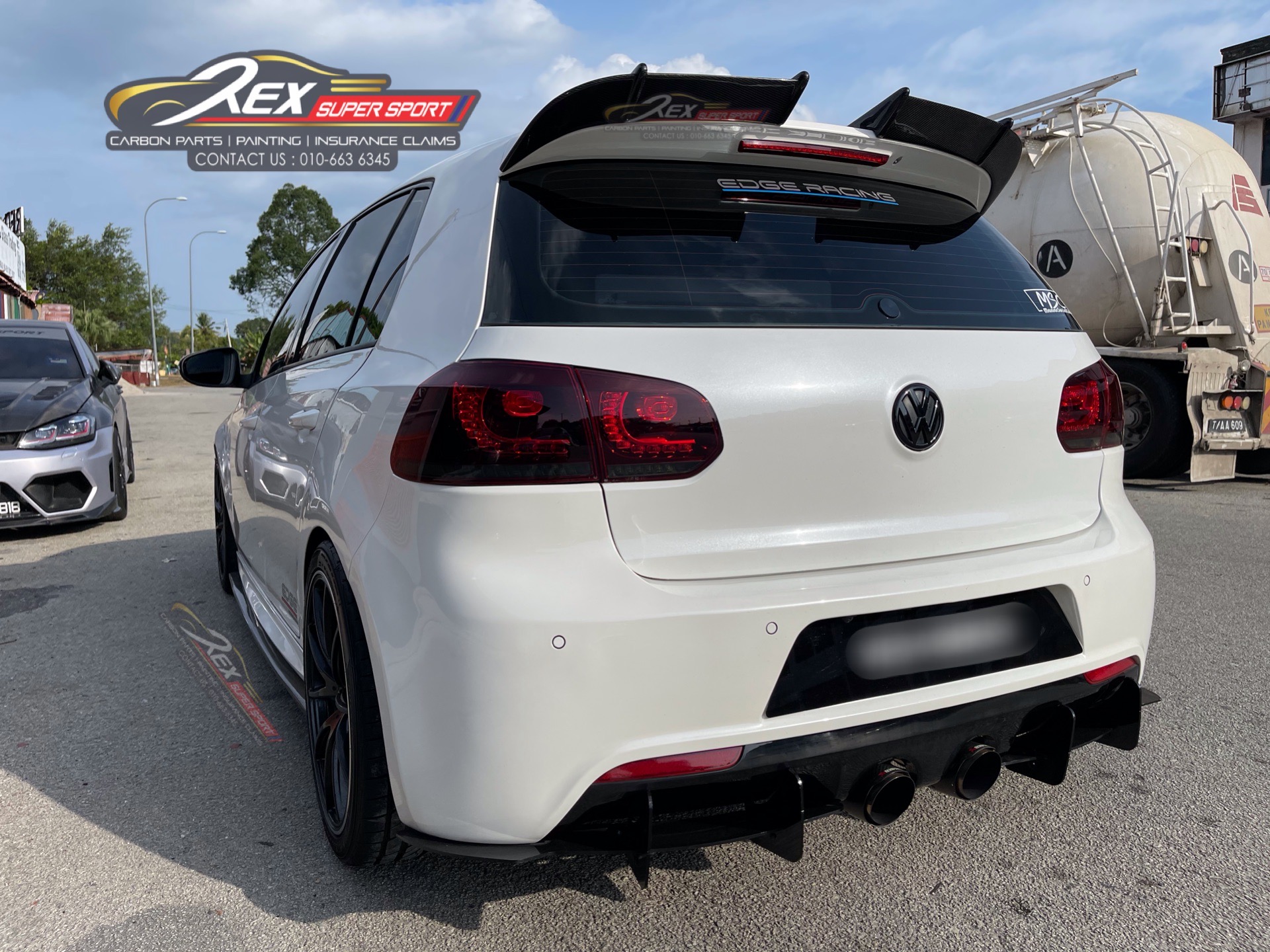 Golf MK6 GTI / R Super Sport Spoiler Carbon | Rexsupersport ...