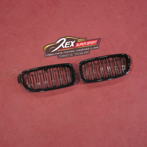 BMW F30 M3 Front Grill Double Fins Black