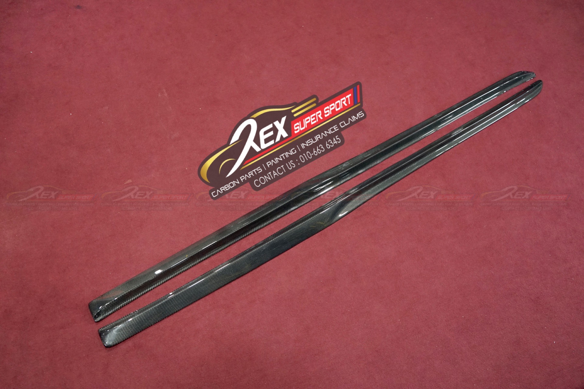 C-CLASS W205 C200 C250 C300 C43 C63S AMG Side Skirt Lip PSM ...