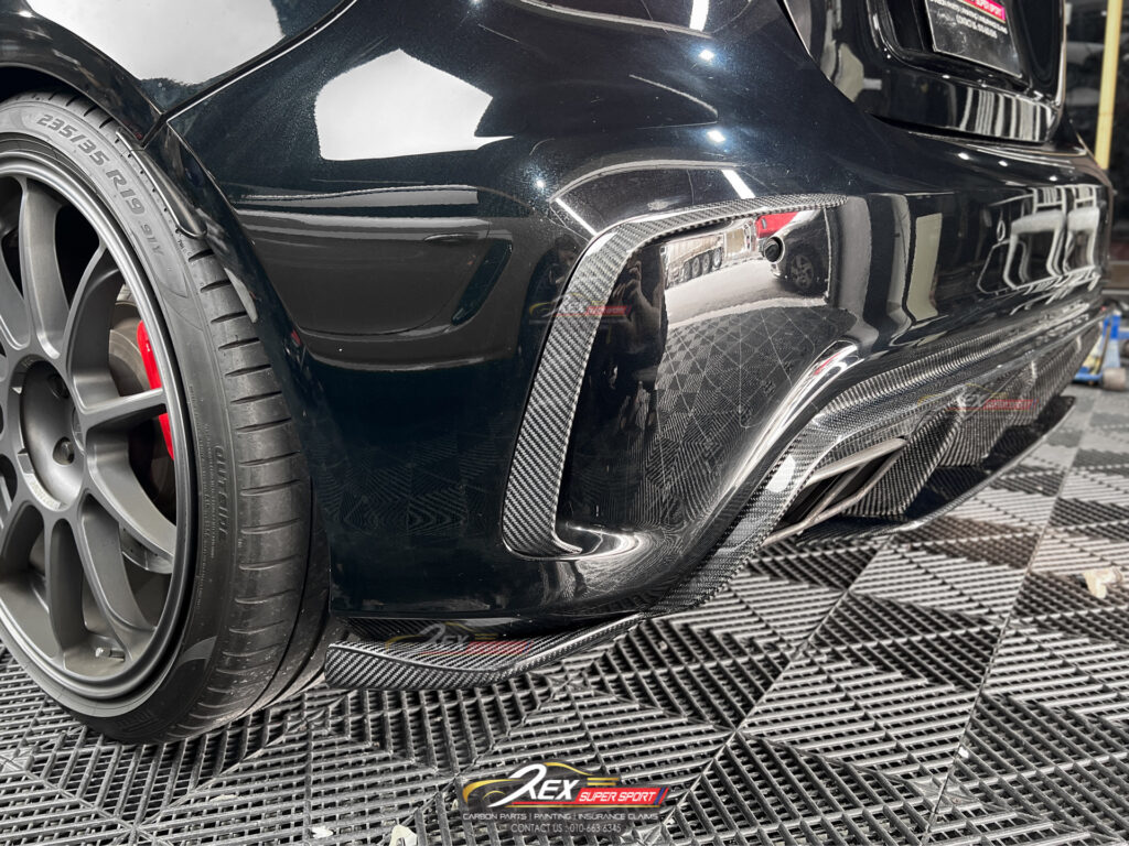Mercedes Benz A45 W176 Carbon Fiber Rear Lower Canards – Performance  SpeedShop