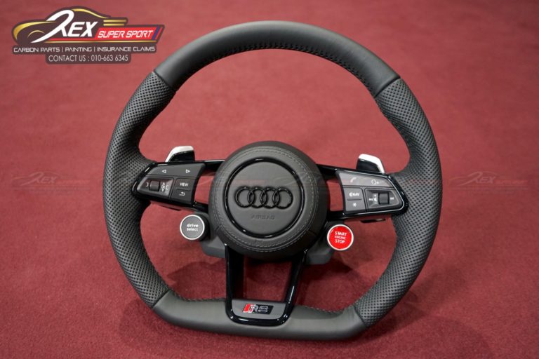 New Audi R8 Full Leather Steering Wheel Set For All Audi