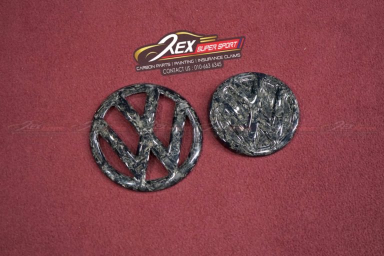 Golf MK7 / Mk7.5 Vw Logo Emblem Forged Carbon