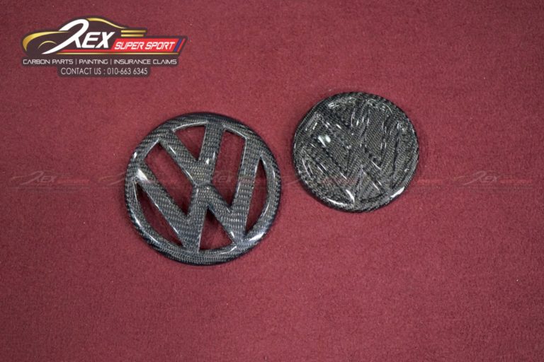 Golf MK7 / Mk7.5 Vw Logo Emblem Carbon