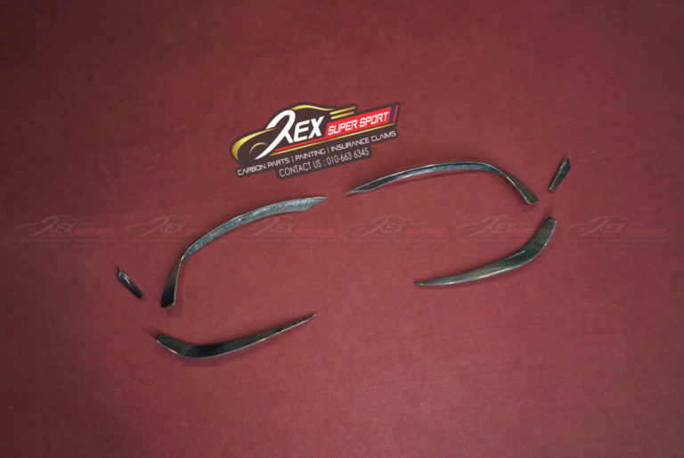 A-CLASS W176 A180 A200 A250 A45 Front 45 Canard Pre-FL Carbon