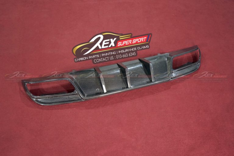 C-CLASS W205 C200 C250 C300 C43 C63 Rear Diffuser Carbon