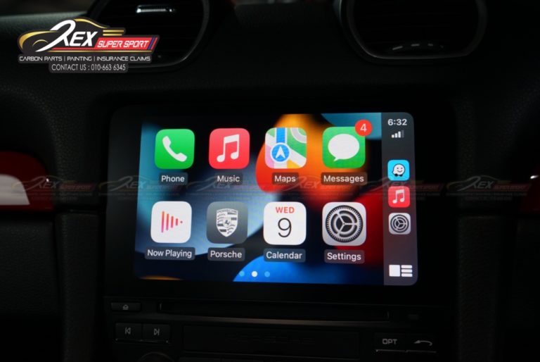 Porsche Cayman 718 CarPlay Activation