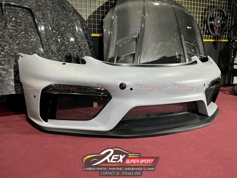 Porsche Cayman 718 Front Bumper GT4 PP Material