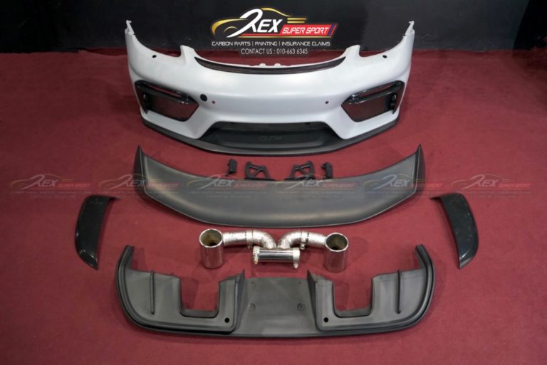 Porsche Cayman 718 GT4 Bodykit Set PP Material