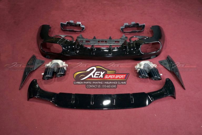 CLA W118 200 250 45s AMG Rear Diffuser 45s Set