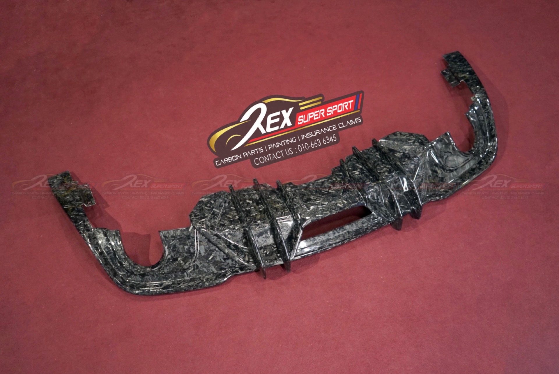 Rear Diffuser Lip For 2018-2022 Ford Mustang Spoiler