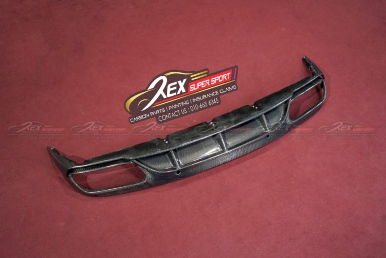 Coupe C-CLASS W205 C200 C250 C300 C43 C63 Diffuser ED Carbon