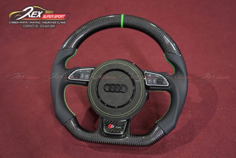 Audi Carbon Fiber Steering