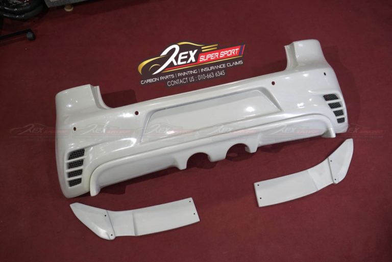 Golf Mk6 R Bumper Rear Revozport PP