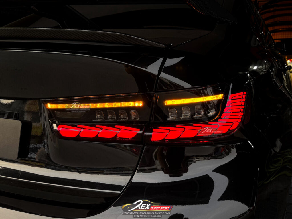 BMW G20 GTS Dragon Smoke LED Dynamic Motion Sequential Rear Tail