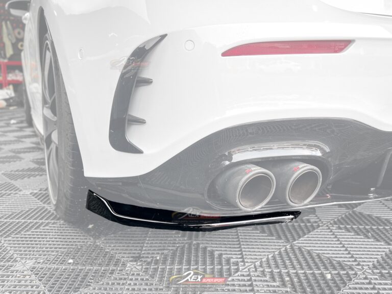 A-CLASS W177 A200 A250 A35 A45s Rear Lip Max Black