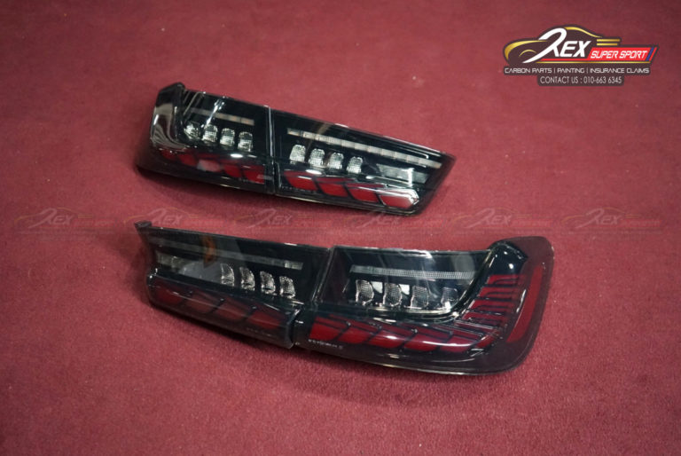 BMW G20 GTS Dragon Smoke LED Dynamic Motion Sequential Rear Tail Lamp