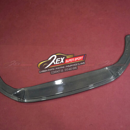 Golf Mk8 GTI Front Lip Max Carbon