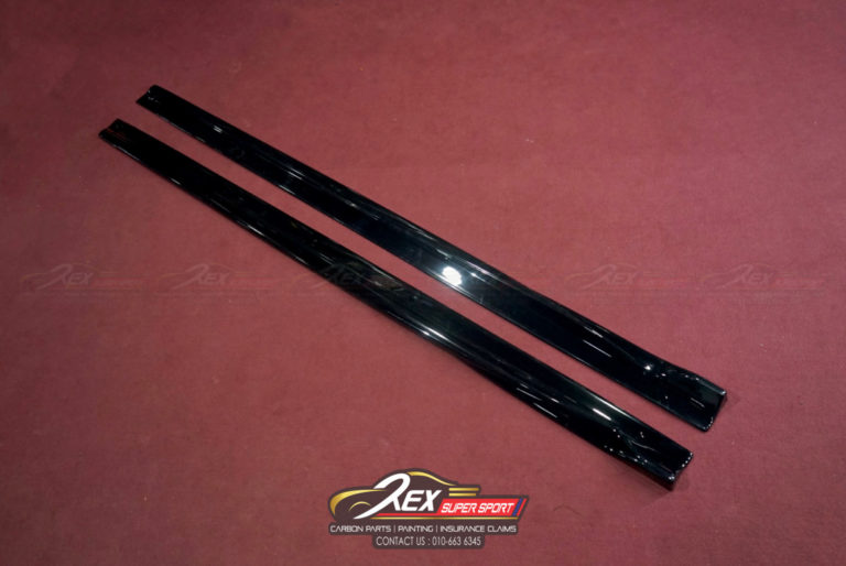 A-CLASS W177 A200 A250 A35 A45s Side Lip Black