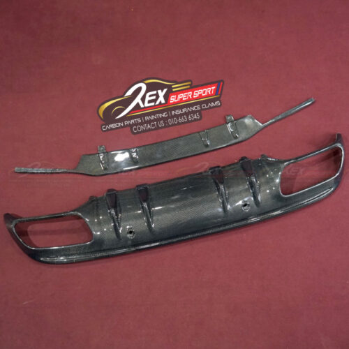 C-CLASS W205 C200 C250 C300 C43 C63 Rear Diffuser C63s Carbon