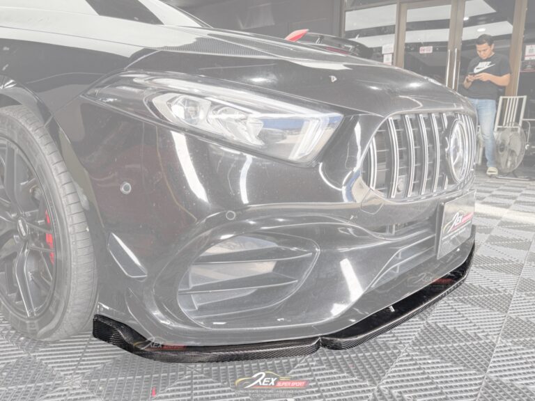 A-CLASS W177 V177 Front Lip Max Carbon