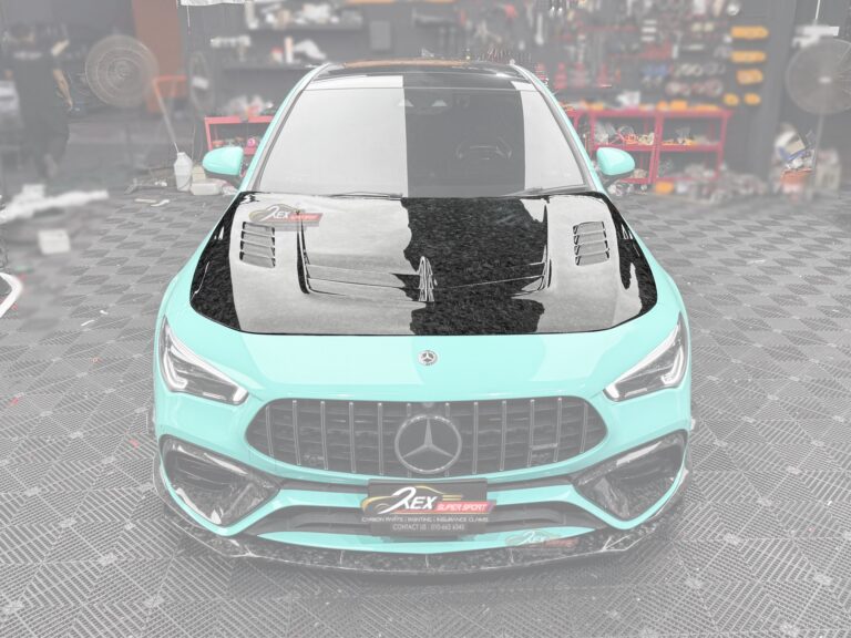 CLA W118 200 250 45s AMG Front Bonnet VRS Carbon