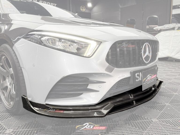 A-CLASS W177 V177 A250 A35 AMG Front Lip Super Sport