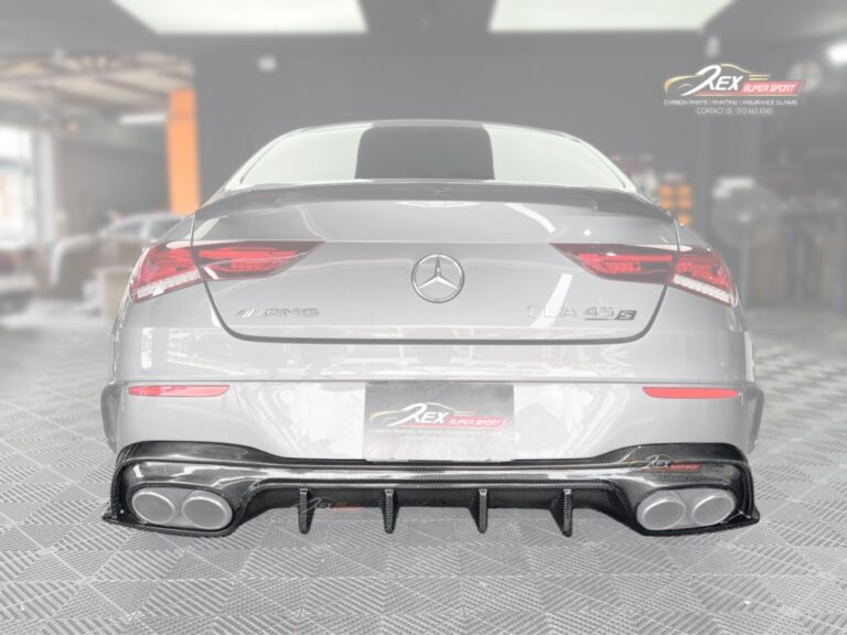 CLA W118 200 250 45s AMG Rear Diffuser TK Carbon