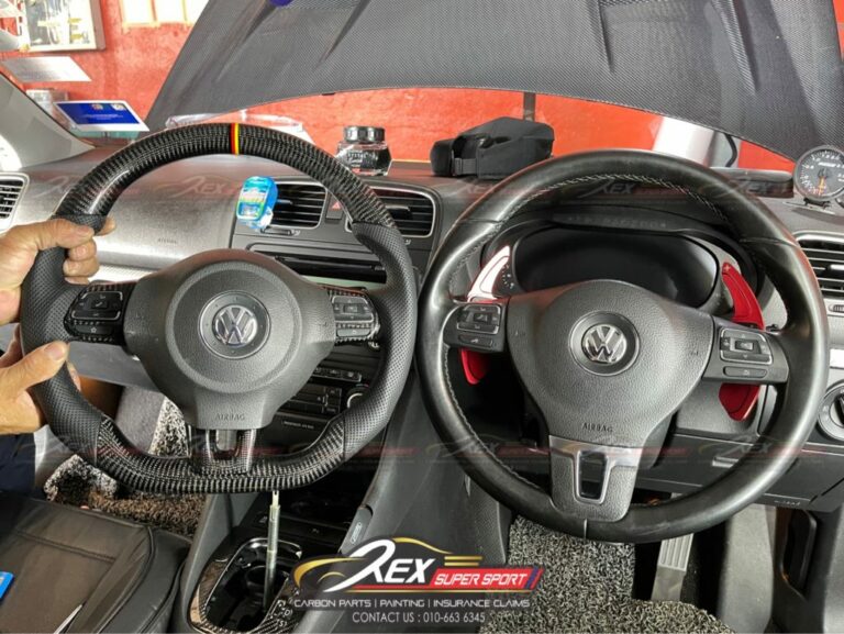 Golf Mk6 TSI Retrofit To Mk6 GTI R Steering Carbon