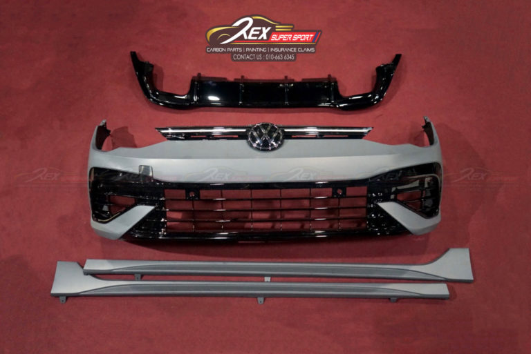 Golf Mk8 R Bodykit Set PP Material Bumper