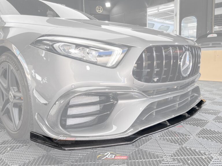 A-CLASS W177 V177 A45s AMG Front Lip P Carbon