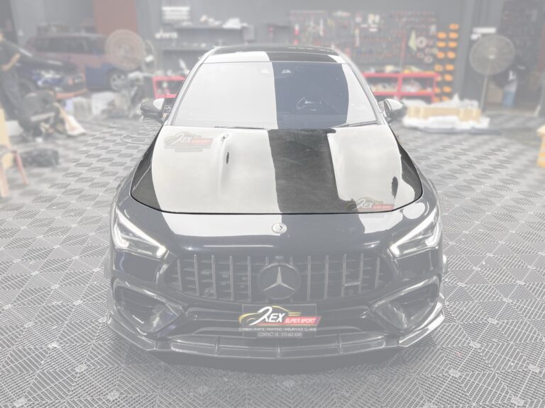 CLA W118 200 250 45s AMG Front Bonnet 45S Carbon