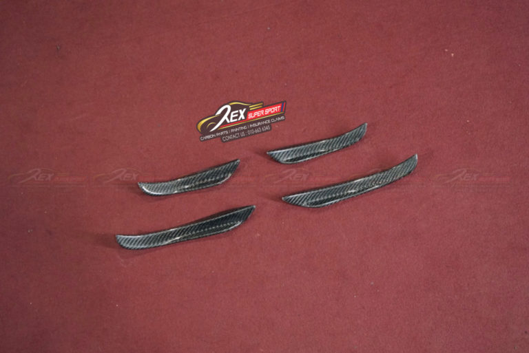 BMW G20 Front Bumper Canard Carbon