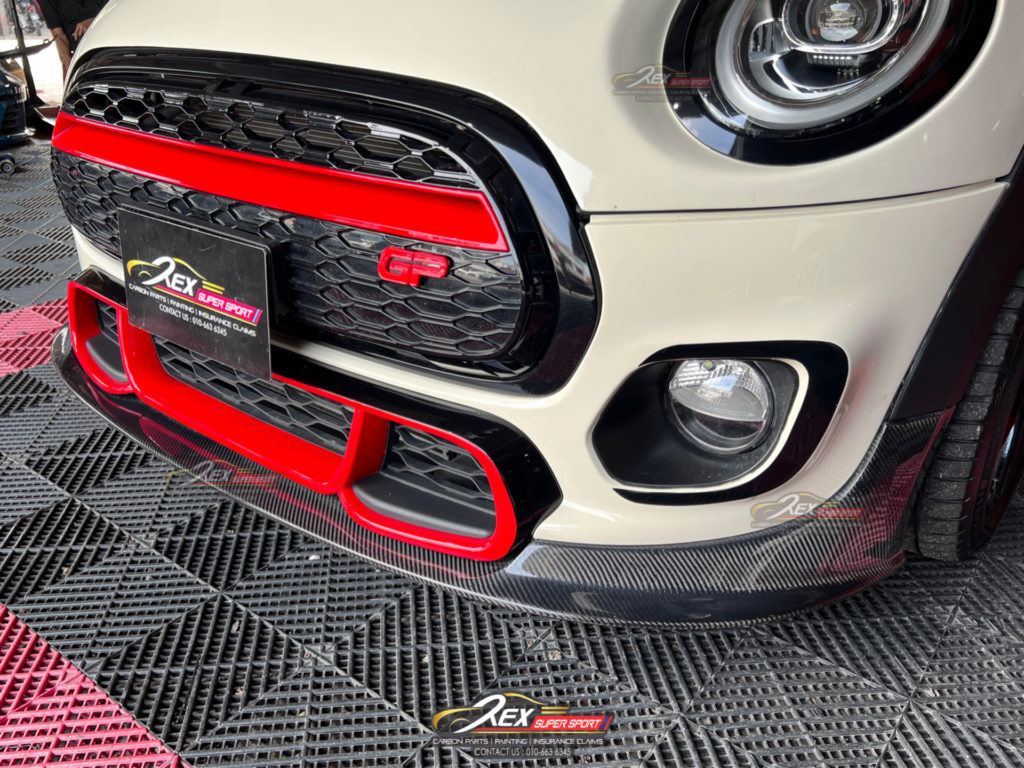 Mini Cooper Jcw F55 F56 Front Lip - Rexsupersport - Specializes In  Providing Carbon Fibre Parts And Accessories