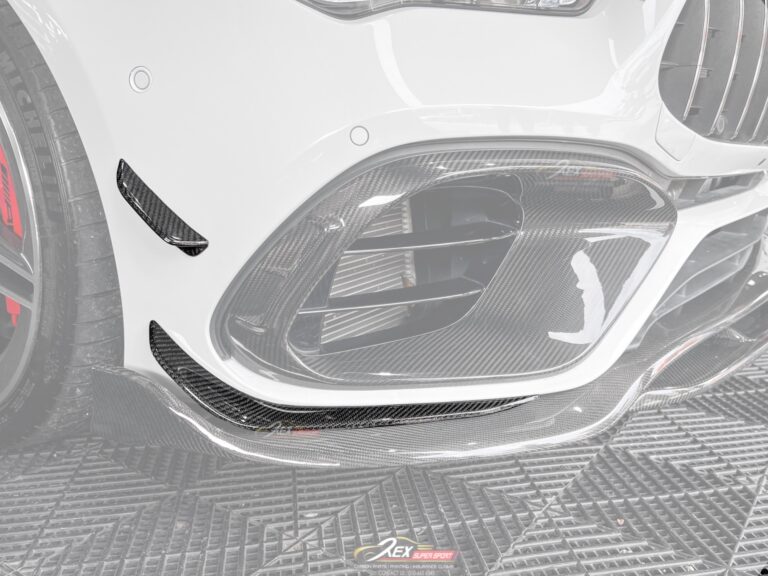 CLA 45s W118 AMG Front Canard 45s Carbon